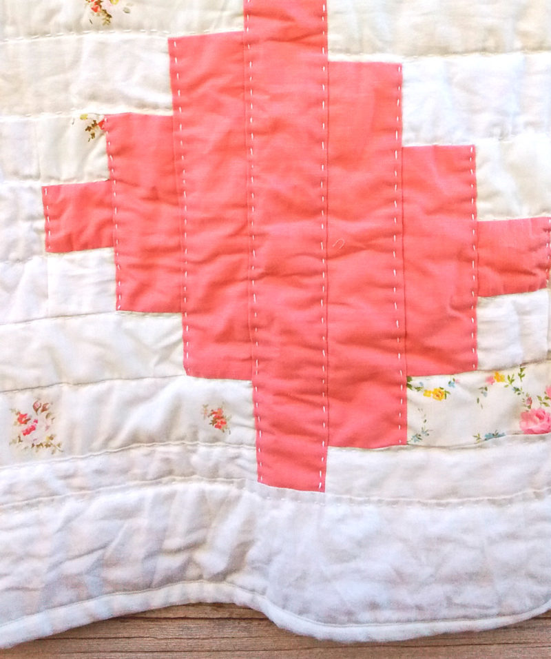 Dancing Flamingos Baby Quilt - Image 5