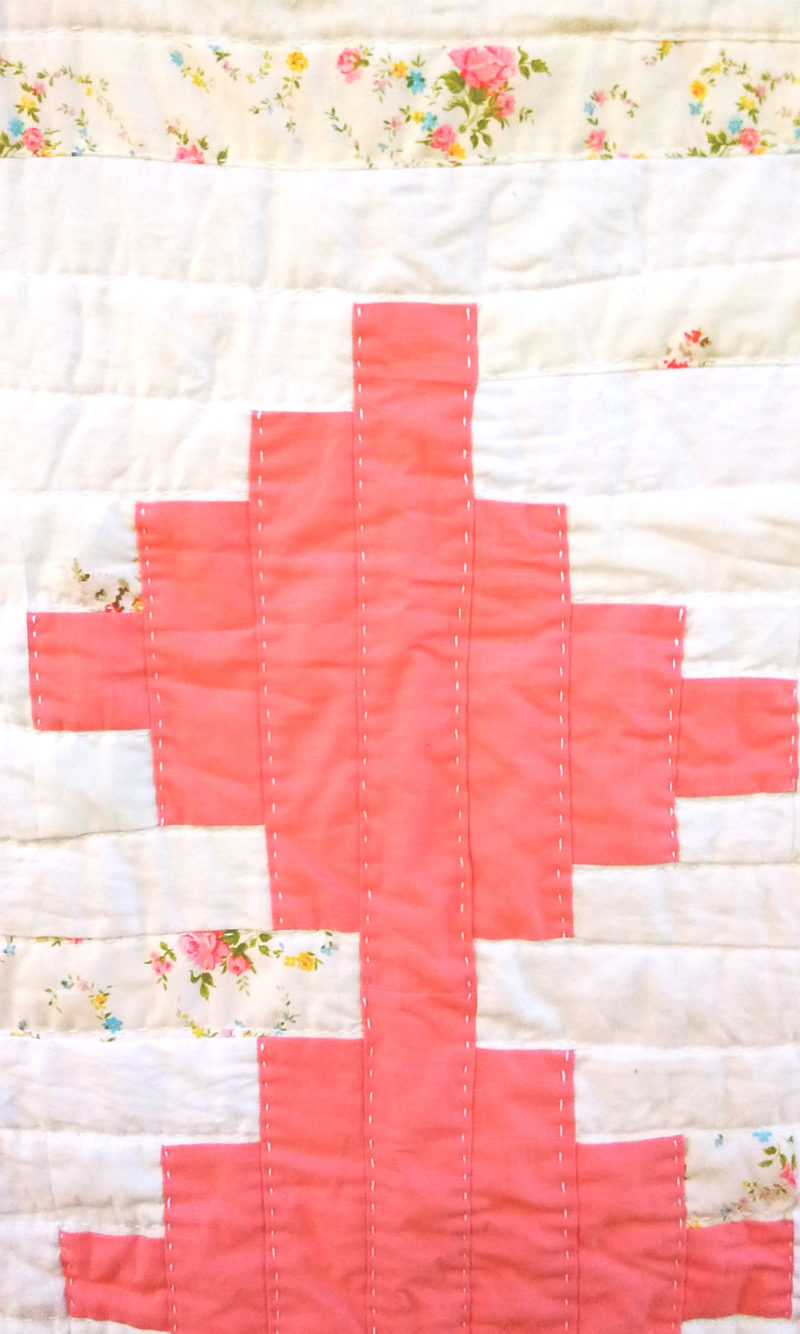 Dancing Flamingos Baby Quilt - Image 3