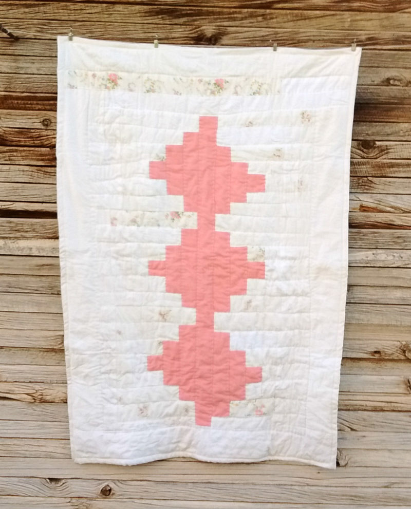 Dancing Flamingos Baby Quilt