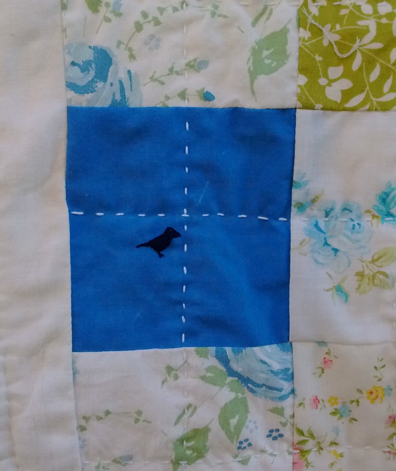 Ring Around the Roses Baby Quilt - Image 3